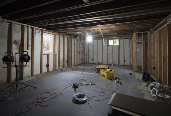 Northeast 27th Basement Remodel, Before